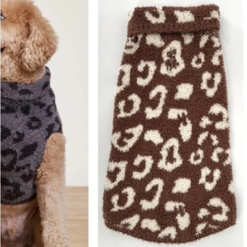 Barefoot Dreams CozyChic Leopard Sweater